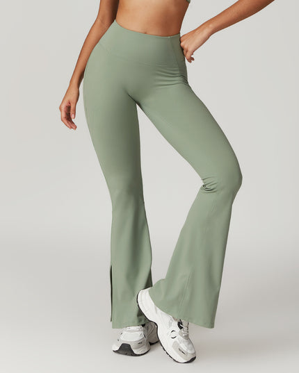 Outer Wear High Waist Wide Leg Hip Raise Yoga Pants