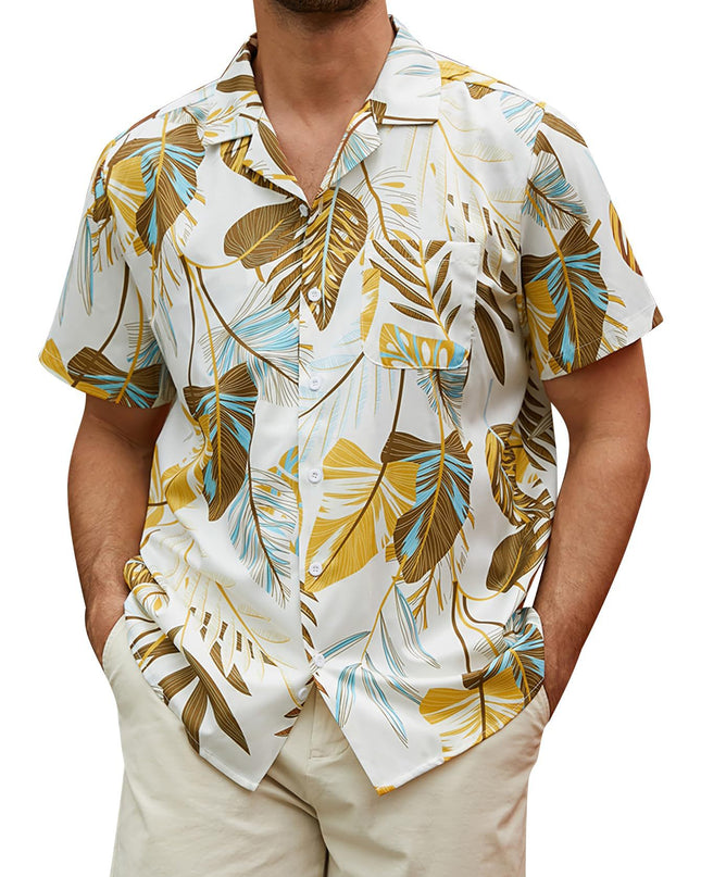 Men's Fashion Personalized Hawaiian 3D Printed Shirt