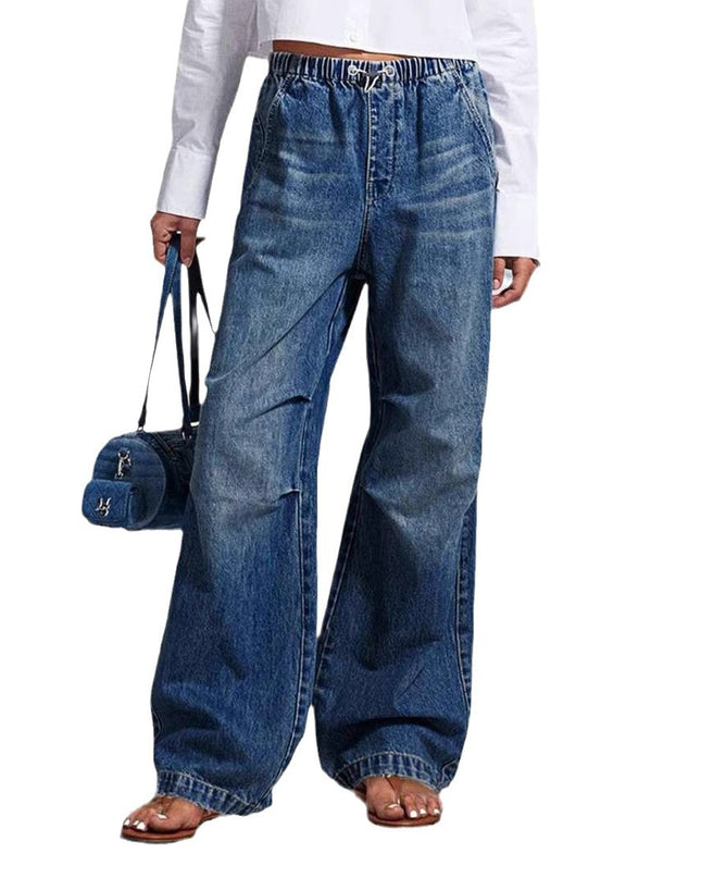 European And American Loose Jeans For Women