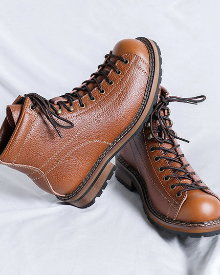 Men's High Top British Style Martin Boots