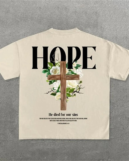 Men's Printed Short-sleeved T-shirt