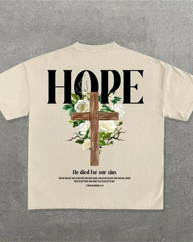 Men's Printed Short-sleeved T-shirt