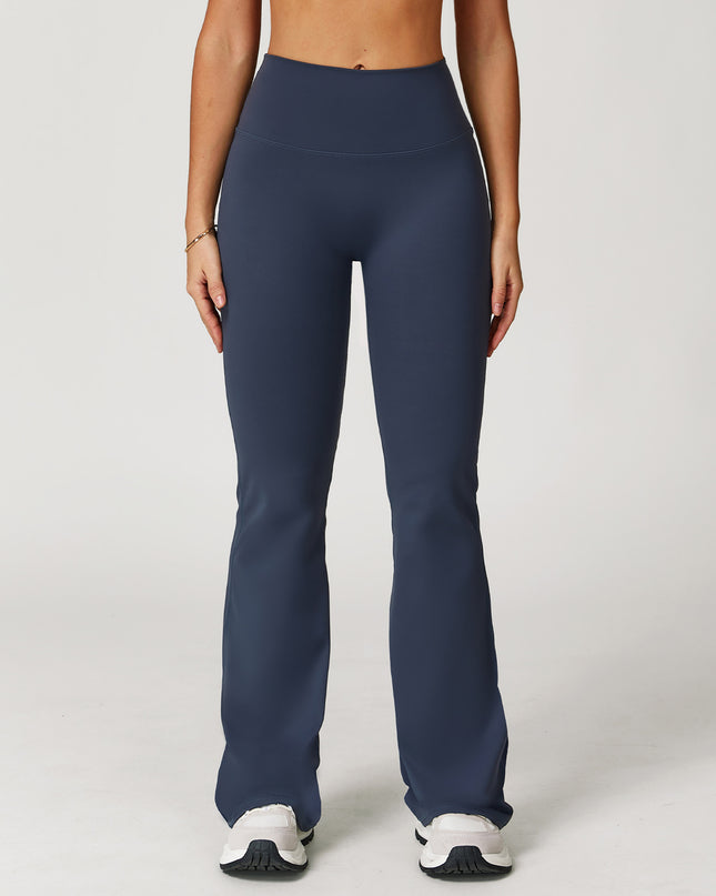 Nude Feel Casual Flared Pants Wide Leg Slimming Women