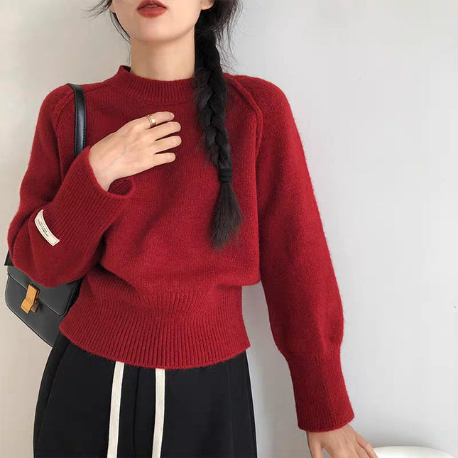 Autumn All-matching Lazy Style Pullover Sweater