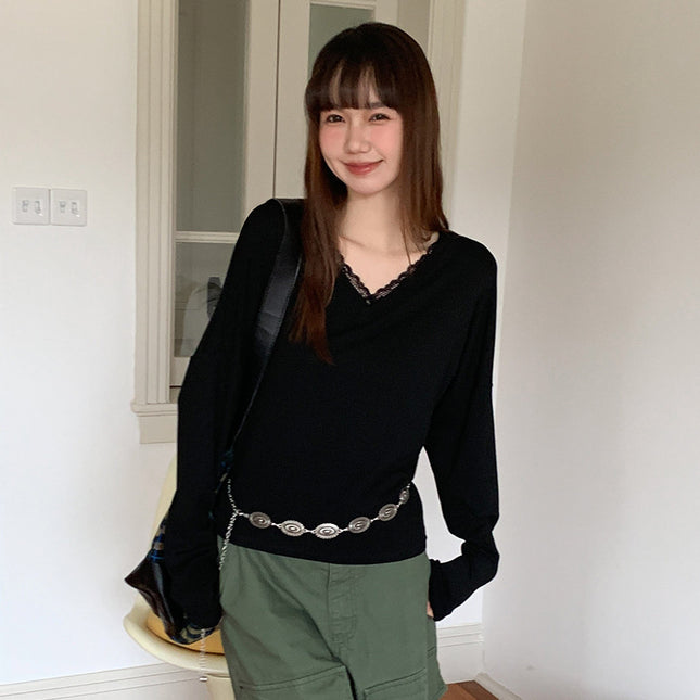 Gentle Inner Wear Can Be Outer Wear Bottoming Shirt