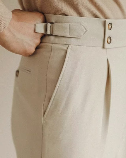 Summer Lightly Mature High-grade Slim Fit Suit Pants