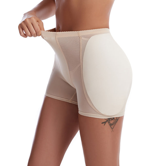 Body Shaping High Waisted Tuck Pants Corset Waist Contracting Hip Training Pants