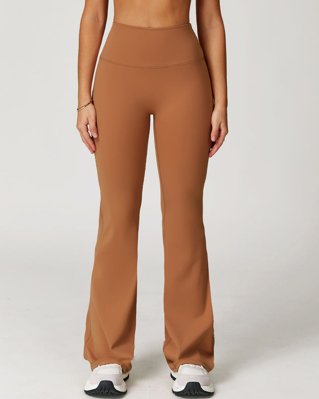 Nude Feel Casual Flared Pants Wide Leg Slimming Women