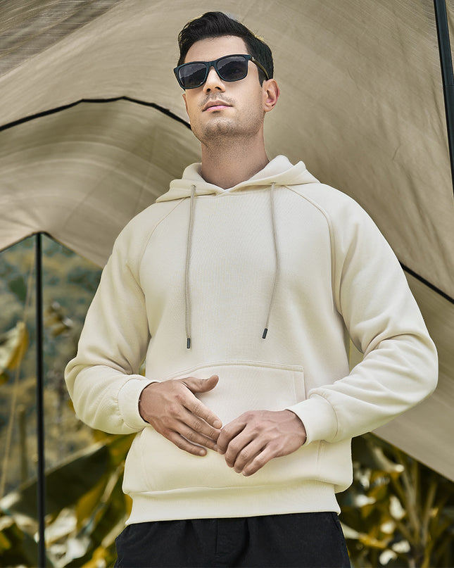 Loose Cool Blank Fleece Sweater Men's