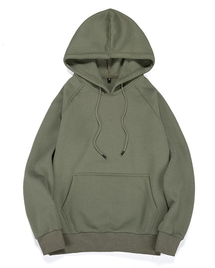 Loose Cool Blank Fleece Sweater Men's