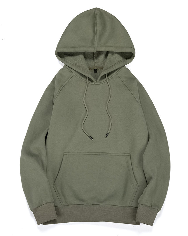 Loose Cool Blank Fleece Sweater Men's