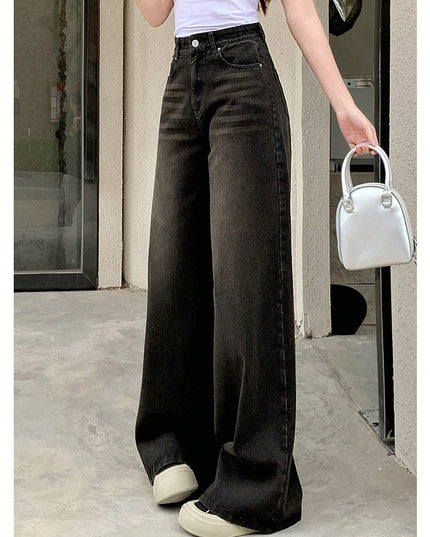 Retro Wide Leg Jeans Women's Fashion Brand