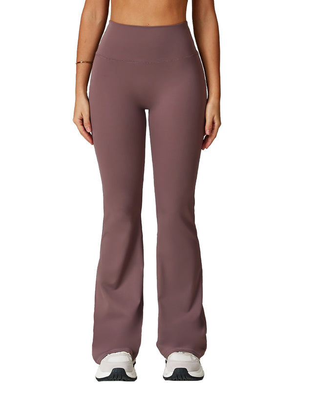 Nude Feel Casual Flared Pants Wide Leg Slimming Women