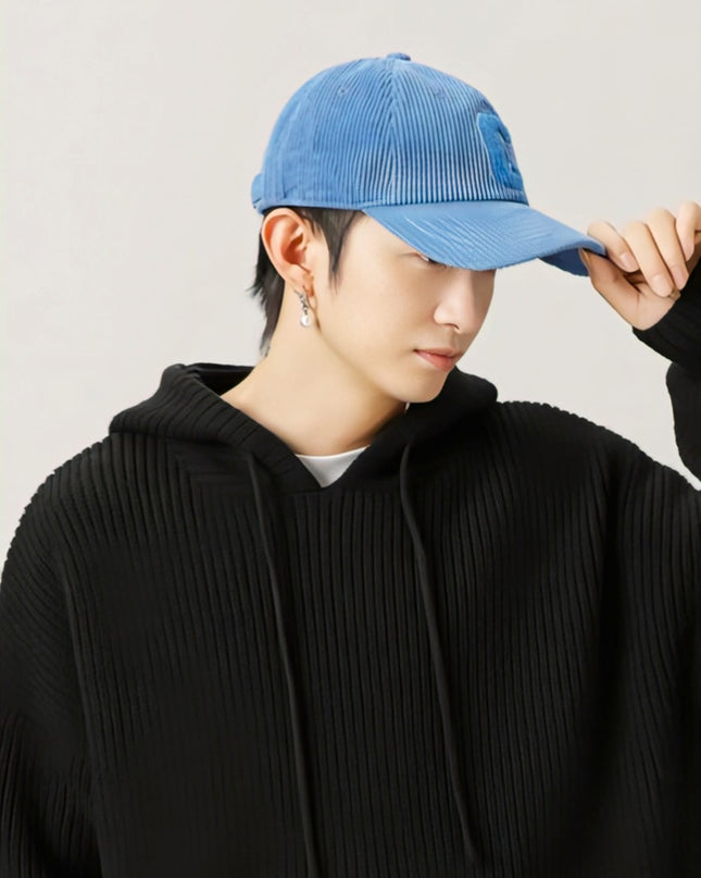 Japanese Loose Fit Hooded Sweater – Solid Color Adjustable Streetwear Pullover