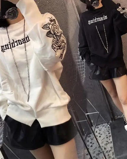 Women's Cotton Sweater Loose Plus Size