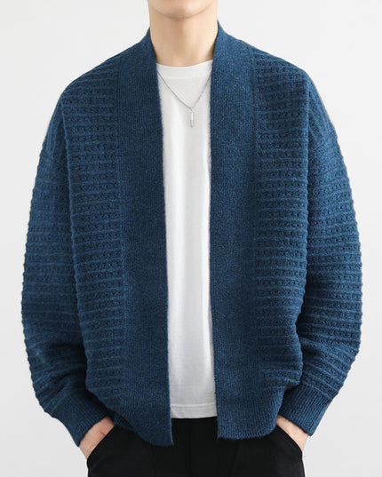 Cardigan Coat Men's Spring And Autumn Trendy Loose