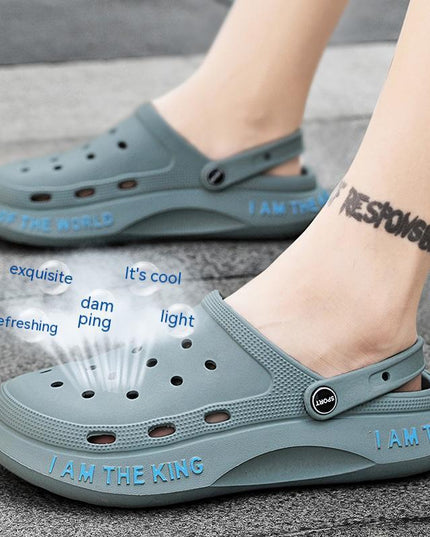 Men's Fashionable Outdoor Lightweight Breathable Casual Beach Slippers