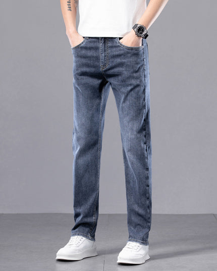Men's Straight Slim Stretch Casual Pants