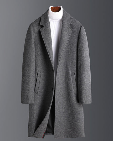 Wool Korean Style Casual Winter Thickened Velvet Woolen Coat