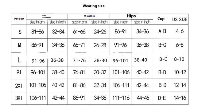 Sexy European And American Bikini Split Swimsuit For Women