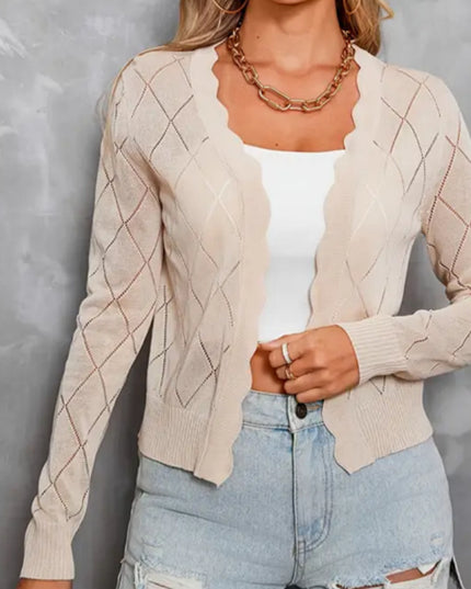 A Cold-themed Cardigan Top