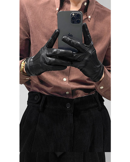 Spring Italian Large Pointed Collar Long-sleeved Shirt For Men