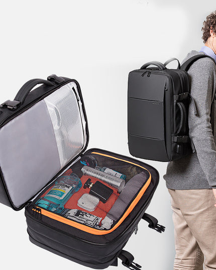 Foldable Large Capacity Business Backpack Men's Travel Bag Waterproof Backpack