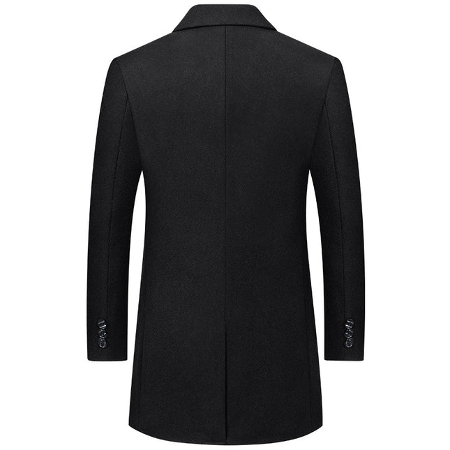Autumn And Winter New Men's Woolen Coat