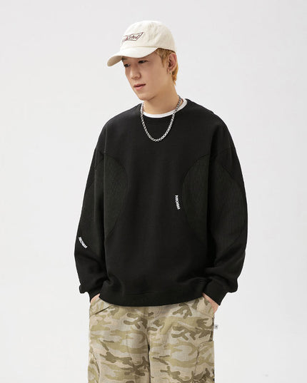 Long Sleeve Crew Neck Sweater New Men's