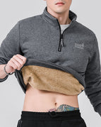 Zipper Gray Lambswool