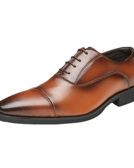 New Height Increasing Insole Business Formal Wear Soft Bottom Oxford Shoes