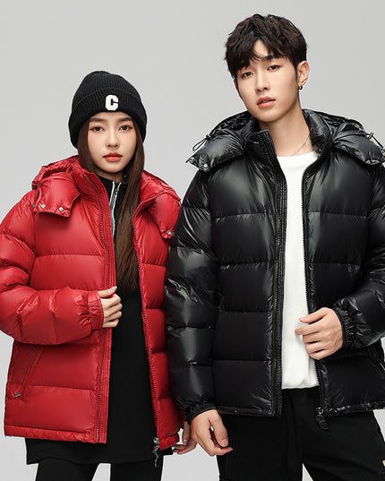 Men's Hooded Trend Fashionable Warm Jacket | Lightweight Duck Down Winter Coat