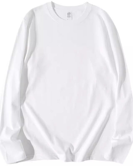 Men's And Women's All-match Cotton Long-sleeved T-shirt
