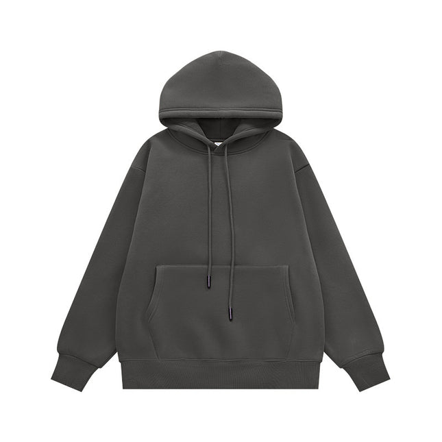 Men's Clothing Velvet Padded Hooded Sweatshirt