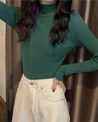 Half Turtleneck Dark Green