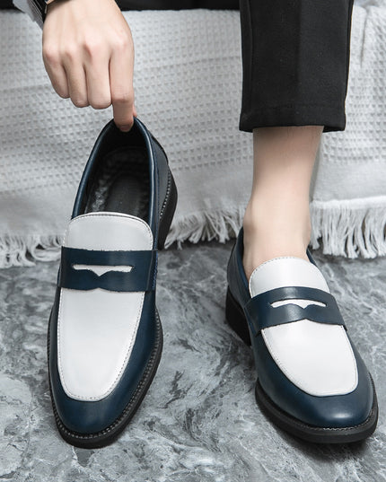 British Style Korean Style Slip-on Casual Leather Shoes