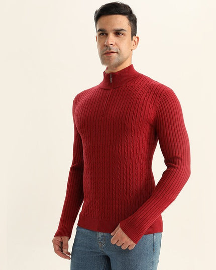 European And American Style Men's Clothing Knitwear Coat