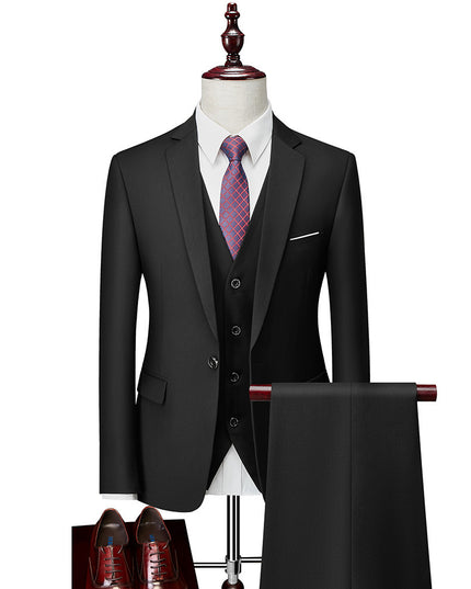 Men's Suit Three-piece Suit Business Wear Formal Wear
