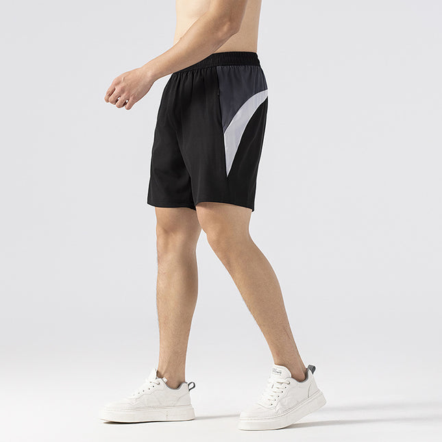 Summer Plus Size Shorts Men's Stretch Sports Shorts Outdoor Fitness