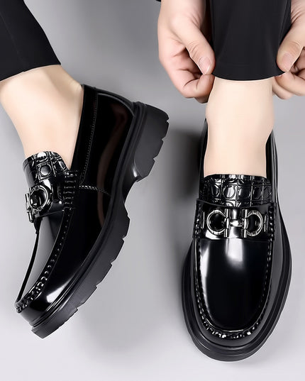 Men's Low-top Platform Retro Casual Shoes