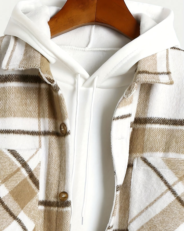 Men's Fashion Shirt Lapel Thickening