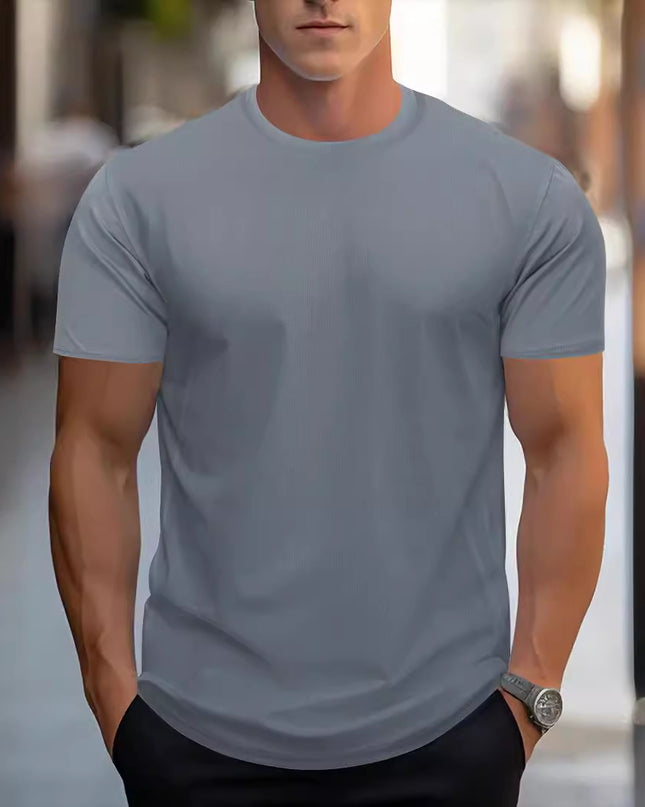 Quick-drying Breathable Sports Round Neck Short Sleeve