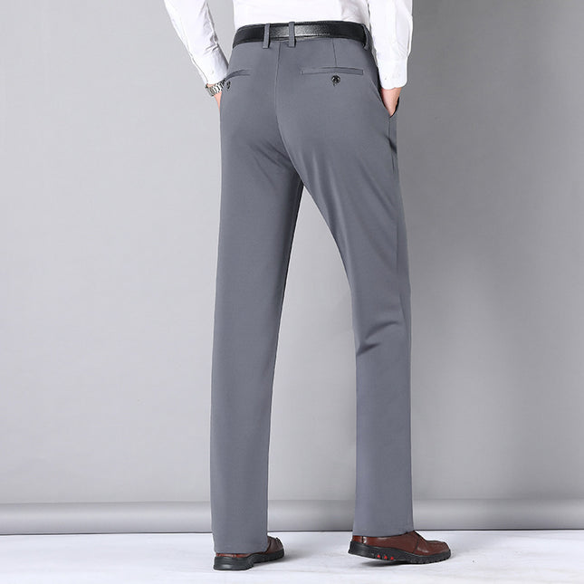Loose Straight Men's Business Casual Pants