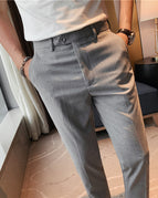 Light Gray Cropped Pants
