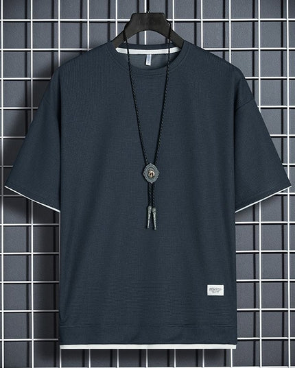 Half Sleeve Trendy All-matching Top