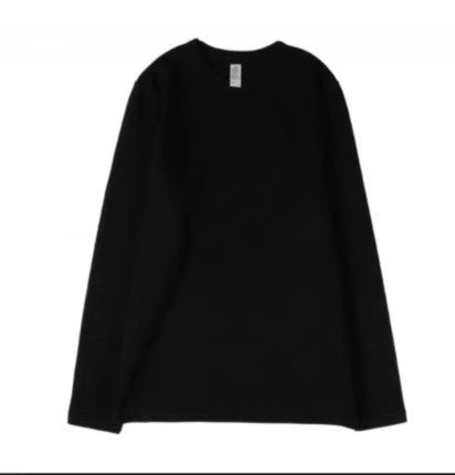 Men's And Women's All-match Cotton Long-sleeved T-shirt