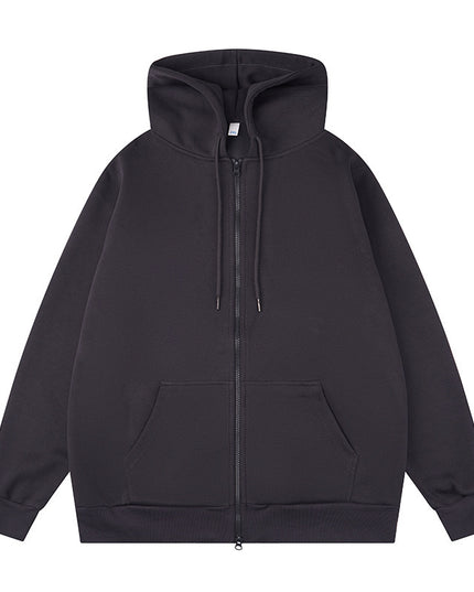 Zipper Men's Autumn And Winter New Pure Cotton Baggy Coat Sports Casual Top