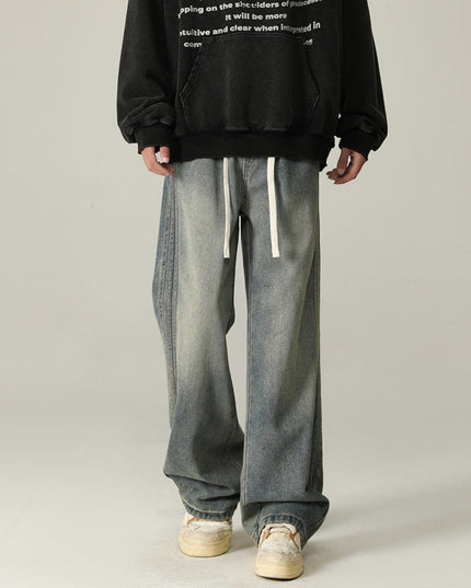 Sense Of Design Trendy Loose Striped Straight-leg Pants