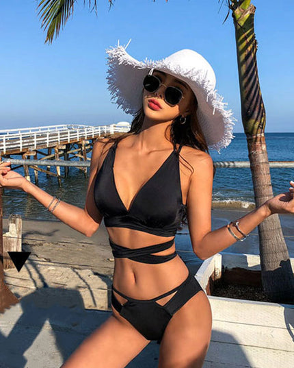New Swimsuit Ladies Split Sexy