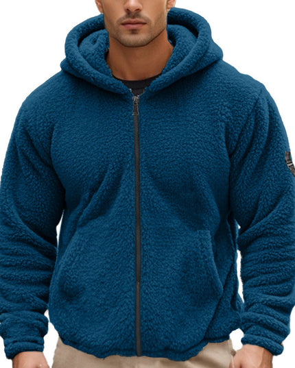 American Men's Double-sided Bejirog Loose Hooded Zipper Jacket